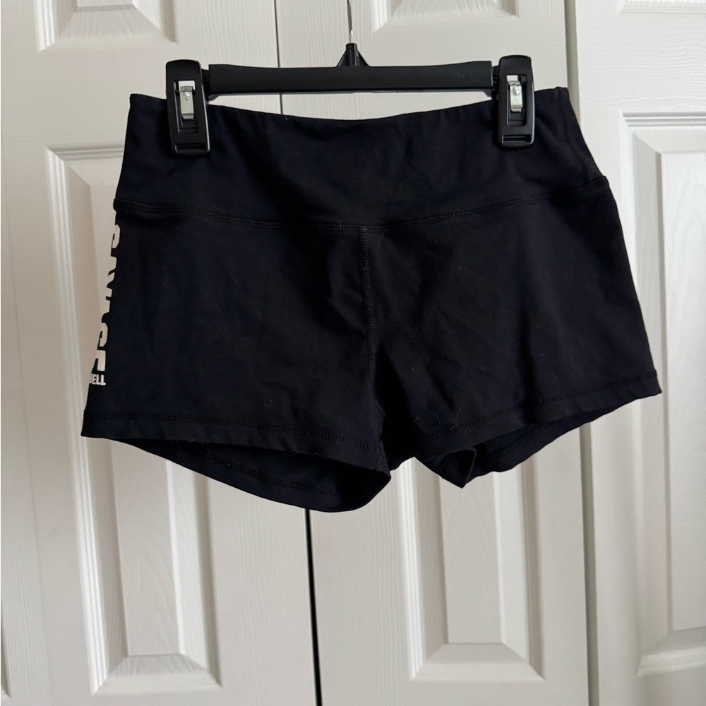 Savage Barbell Black Athletic Shorts